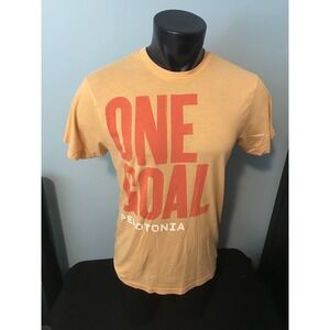 Homage Pelotonia One Goal Yellow Shirt Mens size Large